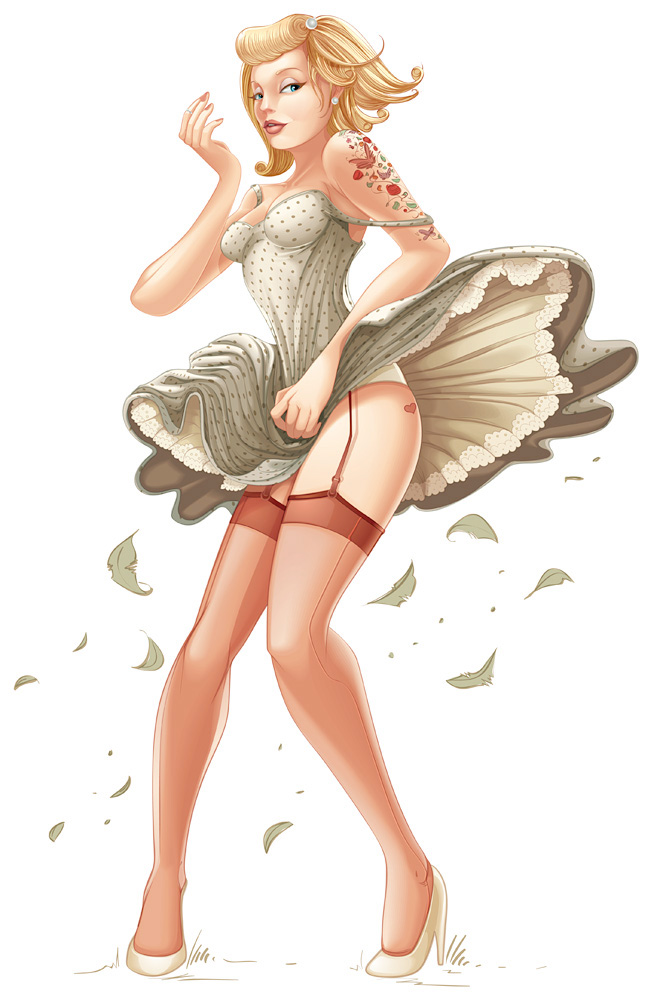 ����� - pinup-loira-full