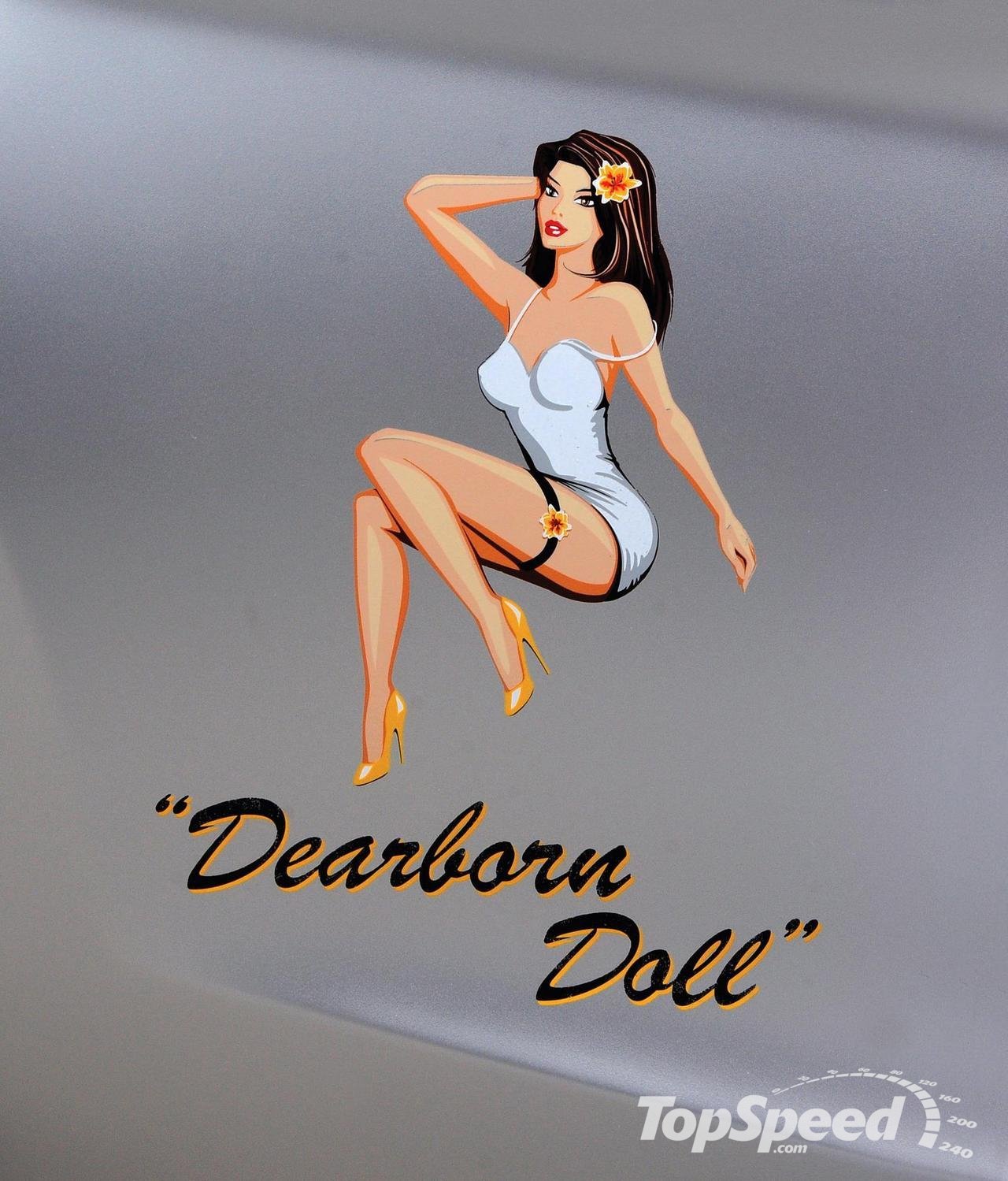 All Pinup Articles The Mustang AVX10 Dearborn Doll will be sold at